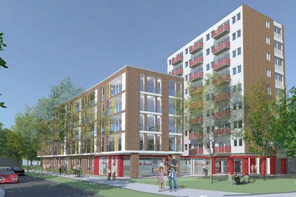 Bild von Neubau in der Rennbahnstraße in Hamburg Horn