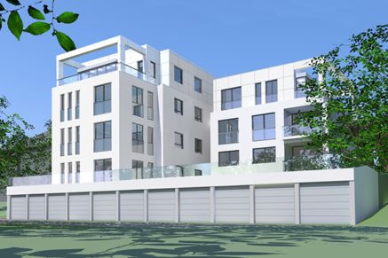 Neubau von Villen in Berlin-Spandau durch den Architekten Roland Klingsporn aus Hamburg